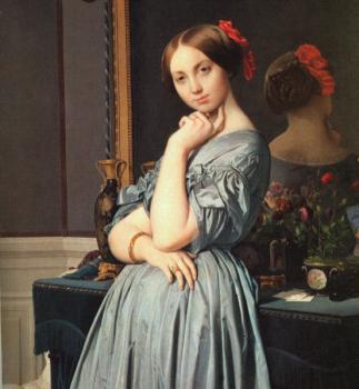 讓 奧古斯特 多米尼尅 安格爾 Vicomtess Othenin d'Haussonville, nee Louise-Albertine de Br 讓 奧古斯特 多米尼尅 安格爾 Vicomtess Othenin d'Haussonville, nee Louise-Albertine de Br